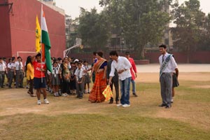St. Mark’s Sr. Sec. Public School, Meera Bagh - National Unity Day : Click to Enlarge