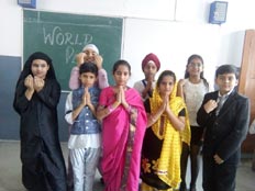 International Peace Day Celebrations at St. Mark's School, Meera Bagh : Click to Enlarge