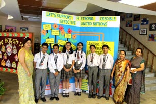 St. Mark’s Sr. Sec. Public School, Meera Bagh - UN Week Celebrations : Click to Enlarge
