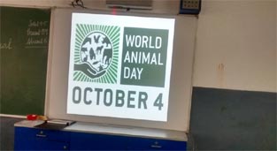 SMS, Meera Bagh - World Animal Day Celebrations : Click to Enlarge
