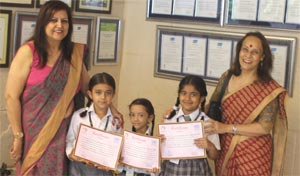 St. Mark’s School, Meera Bagh - International Day of the Girl Child : Click to Enlarge