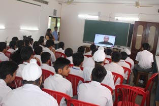 SMS, Meera Bagh - President's Message on Teachers' Day Celebrations : Click to Enlarge