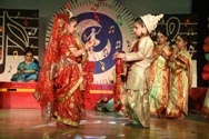 SMS, Meera Bagh - Students of Classes I to V stage Sur Sangam : a Cultural Bonanza : Click to Enlarge