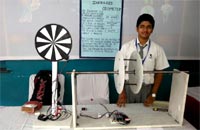 SMS Sr., Meera Bagh - C.BS.E. National Level Science Exhibition : Click to Enlarge