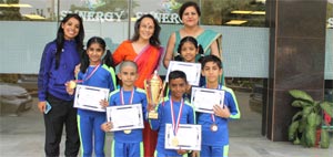St. Mark’s School, Meera Bagh - Yoga Inter School Competition : Click to Enlarge