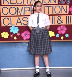 St. Mark’s Meera Bagh - Inter Class English Recitation Competition : Click to Enlarge