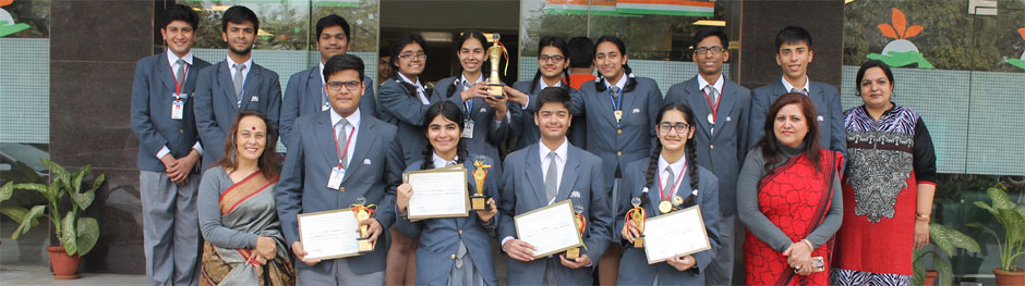 St. Mark’s School, Meera Bagh - We Shine at the Zakir Hussain Model United Nations : Click to Enlarge