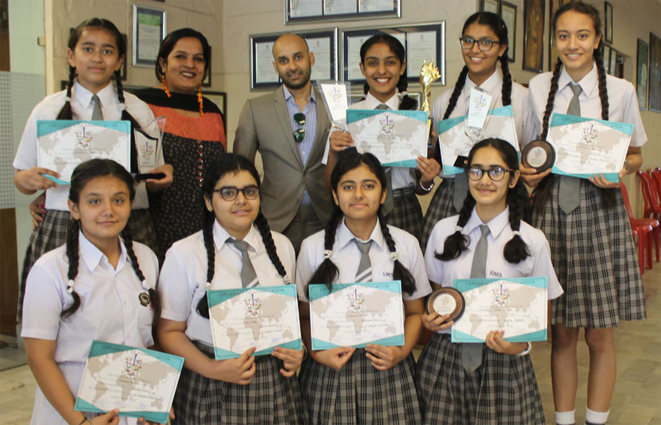 St. Mark's School, Meera Bagh - Model United Nations Competition : Click to Enlarge
