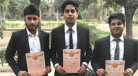 St. Mark's School, Meera Bagh - Moot Court Competition at St. Stephens College : Click to Enlarge