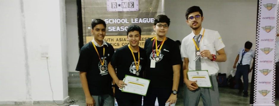 St. Mark's School, Meera Bagh - International Robotics Competition (IRC) 2018 : Click to Enlarge
