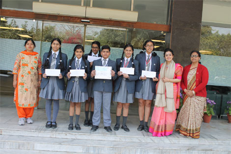 St. Mark's School, Meera Bagh - Sanskrit Zonal Competition : 2018-2019 : Click to Enlarge