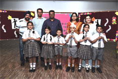 St. Mark's School, Meera Bagh - Solo Singing Competition for Classes II and III : Click to Enlarge