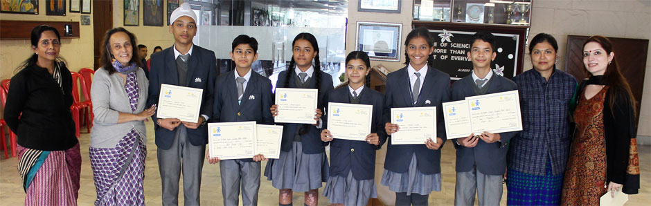 St. Mark's School, Meera Bagh - Award Ceremony of FilmIt India 2018-19 : Click to Enlarge