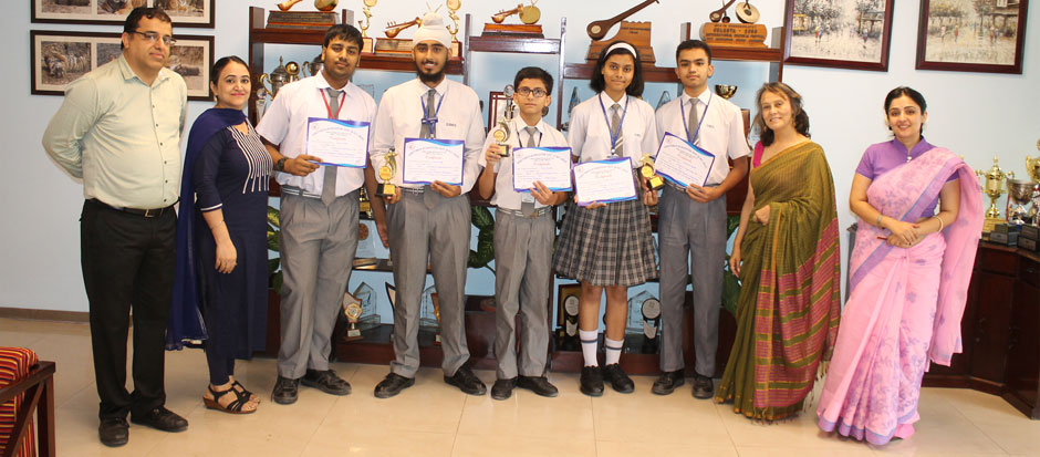 St. Mark's School, Meera Bagh - Budding Scientists Shine at Zonals : Click to Enlarge