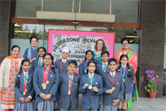 St. Mark's School, Meera Bagh - Silverzone Olympiad Award Ceremony : 2018-19 : Click to Enlarge