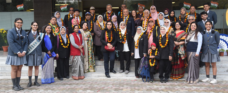 St. Mark's School, Meera Bagh - Principals and Teachers from Malaysia : Click to Enlarge