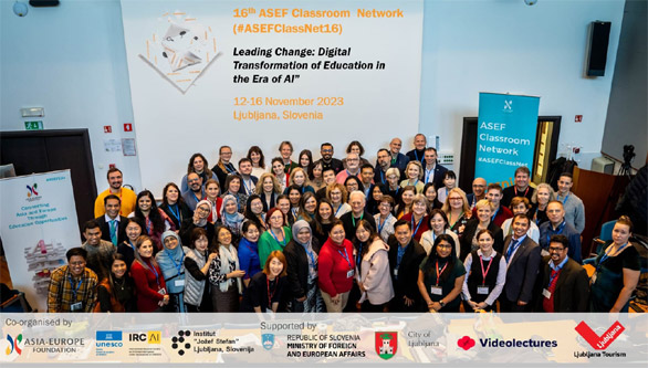 Ms. Lisha Manoj represented St. Marks School, Meera Bagh at the 16th ASEF Classroom Network Conference in Ljubljana, Slovenia : Click to Enlarge