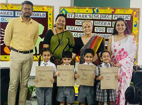 St. Mark’s Sr. Sec. Public School, Meera Bagh - Inter-Class Solo-Singing Competition : Click to Enlarge
