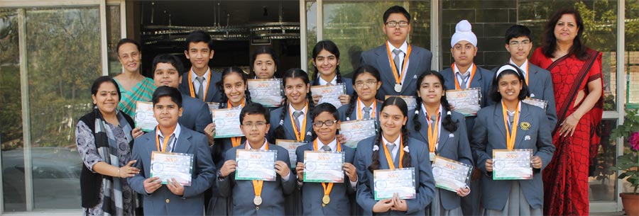 St. Mark's School, Meera Bagh - National Astronomy Olympiad : Click to Enlarge
