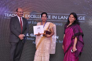 Award once again for St. Mark's School, Meera Bagh : Click to Enlarge