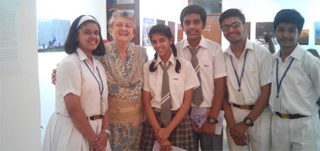 St. Mark's School, Meera Bagh - A Visit to Hungarian Information and Cultural Centre : Click to Enlarge