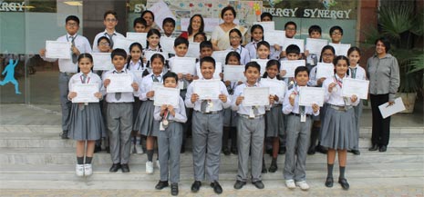 St. Mark's, Meera Bagh - National Genius Search Examination 2015 : Click to Enlarge