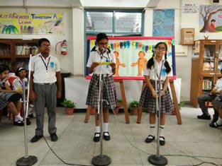 St. Mark's School, Meera Bagh - Contemporary Conversation : Click to Enlarge