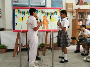 St. Mark's School, Meera Bagh - Contemporary Conversation : Click to Enlarge