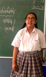 St. Mark's School, Meera Bagh - Hindi Activities : Click to Enlarge