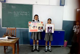 St. Mark's School, Meera Bagh - Mother's Day : Click to Enlarge