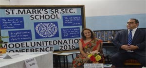St. Mark’s Sr. Sec. Public School, Meera Bagh hosts Model United Nations 2016 : Click to Enlarge