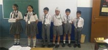 St. Mark's School, Meera Bagh - Observance of Special Days by Classes V-C, V-D and V-E : Click to Enlarge