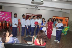 St. Mark's School, Meera Bagh - Farewell to Ms. Parashar : Click to Enlarge