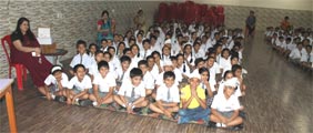 St. Mark's School, Meera Bagh - Puppet Show : Click to Enlarge