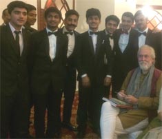 St. Mark's School, Meera Bagh - A Rendezvous with Tom Alter : Click to Enlarge