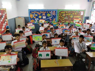 St. Mark's School, Meera Bagh - Club Activity by Classes I to V : Click to Enlarge