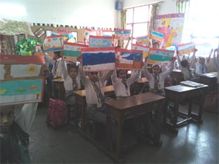 St. Mark's School, Meera Bagh - Club Activity by Classes I to V : Click to Enlarge