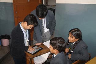 St. Mark's School, Meera Bagh - Hour of Code : a Computer Activity : Click to Enlarge