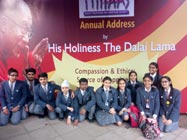 St. Mark’s Sr. Sec. Public School, Meera Bagh - Interaction with His Holiness the Dalai Lama : Click to Enlarge