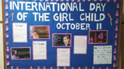 St. Marks Sr. Sec. Public School, Meera Bagh - International Day of the Girl Child : Click to Enlarge