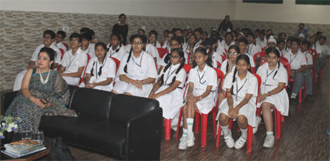 St. Mark's School, Meera Bagh - Service before Self : Click to Enlarge