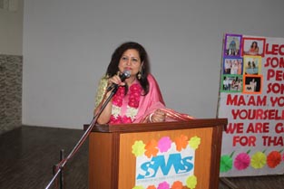 St. Mark's School, Meera Bagh - Farewell to Ms. Veena Wahi : Click to Enlarge