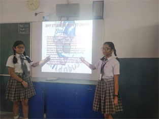 St. Mark's Meera Bagh - Drive against Substance Abuse : Click to Enlarge