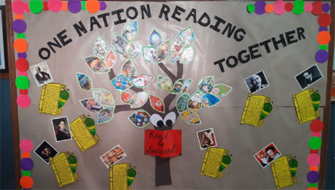 St. Mark's Meera Bagh - One Nation Reading Together Event : 2018 : Click to Enlarge