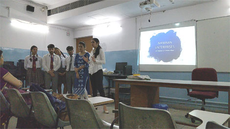St. Mark's Meera Bagh - Nirmaan Team Interaction with Mt. Abu Public School team : Click to Enlarge