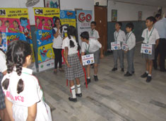 St. Mark's School, Meera Bagh - Cartoon Network Health Awareness Workshop : Click to Enlarge