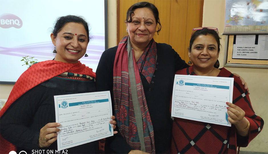St. Mark's School, Meera Bagh - Capacity Building Workshop on Social Science : Click to Enlarge