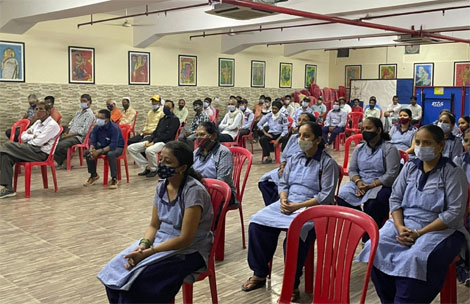 St. Mark's School, Meera Bagh - Workshop on POCSO : Click to Enlarge