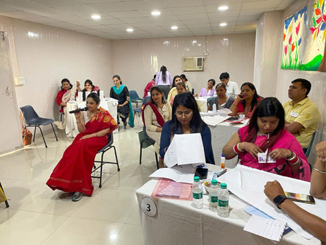 St. Mark's School, Meera Bagh - One-day Capacity Building Workshop on National Education Policy 2020 by Vice Principal, Ms. Ritika Anand : Click to Enlarge