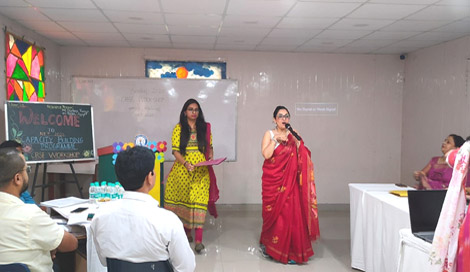 St. Mark's School, Meera Bagh - One-day Capacity Building Workshop on National Education Policy 2020 by Vice Principal, Ms. Ritika Anand : Click to Enlarge